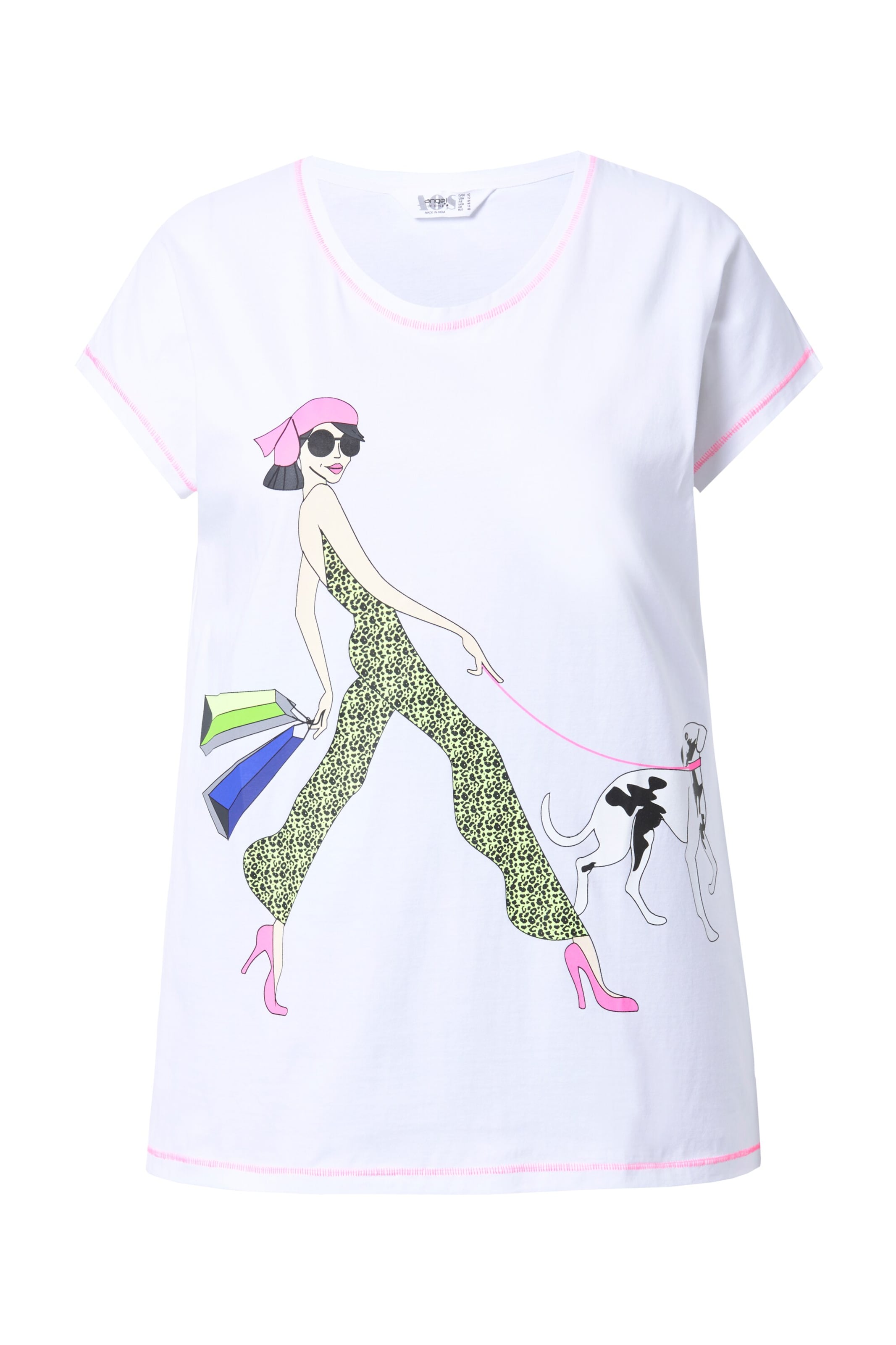 Angel of Style T-Shirt in Weiß: Vorderseite