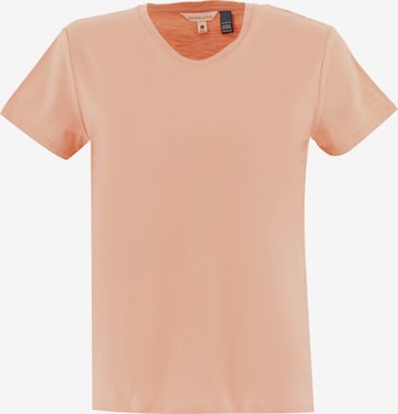 Organication T-Shirt in Orange: Vorderseite