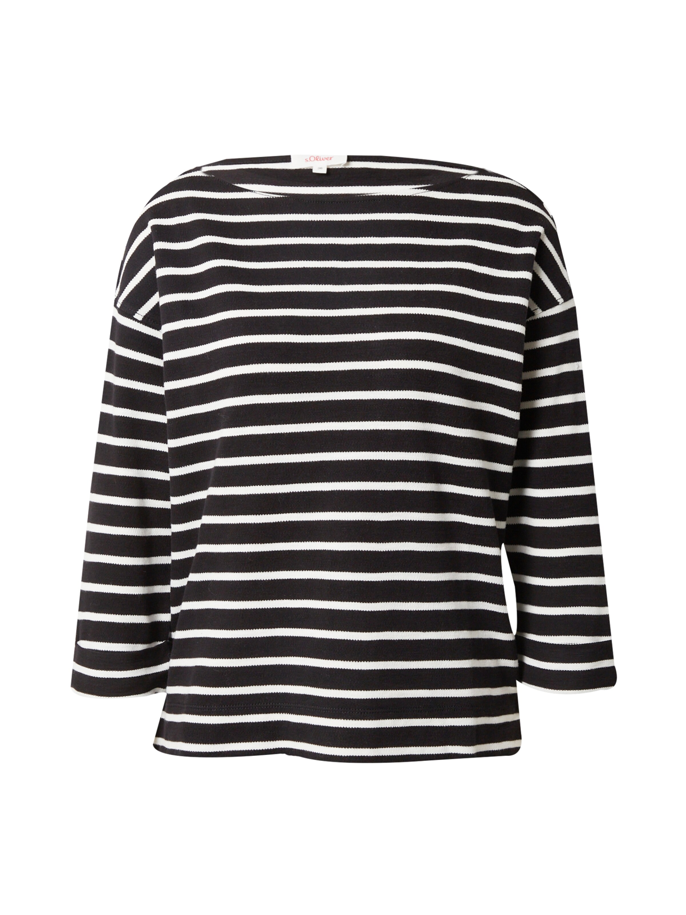 T-shirt s.Oliver en noir : devant