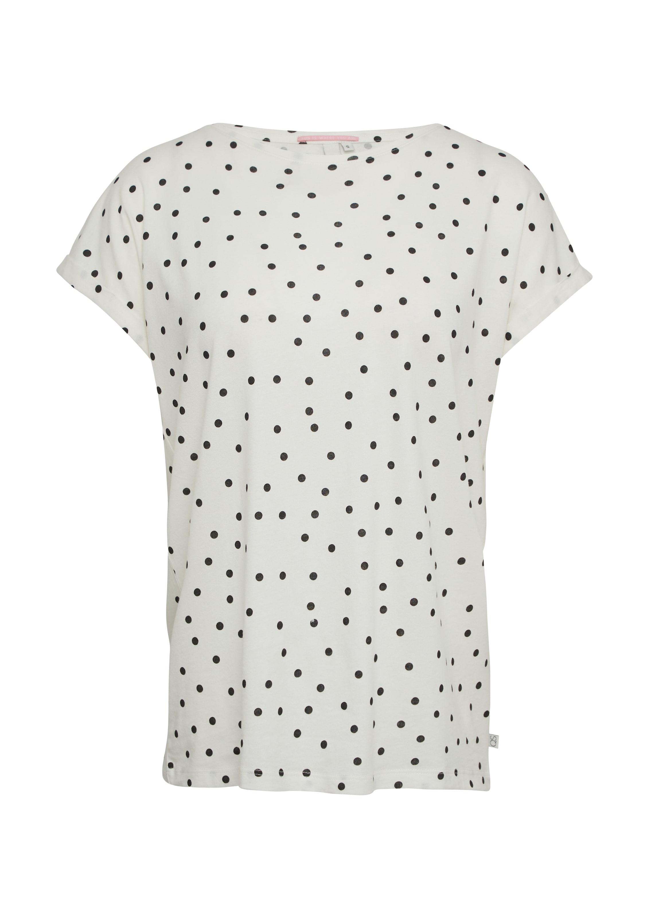 QS Shirt in Weiß: Vorderseite