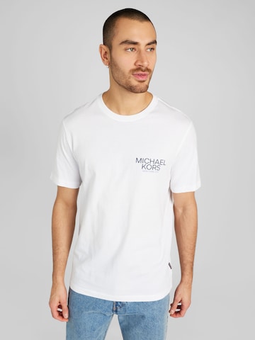 Michael Kors T-Shirt 'MODERN' in Weiß
