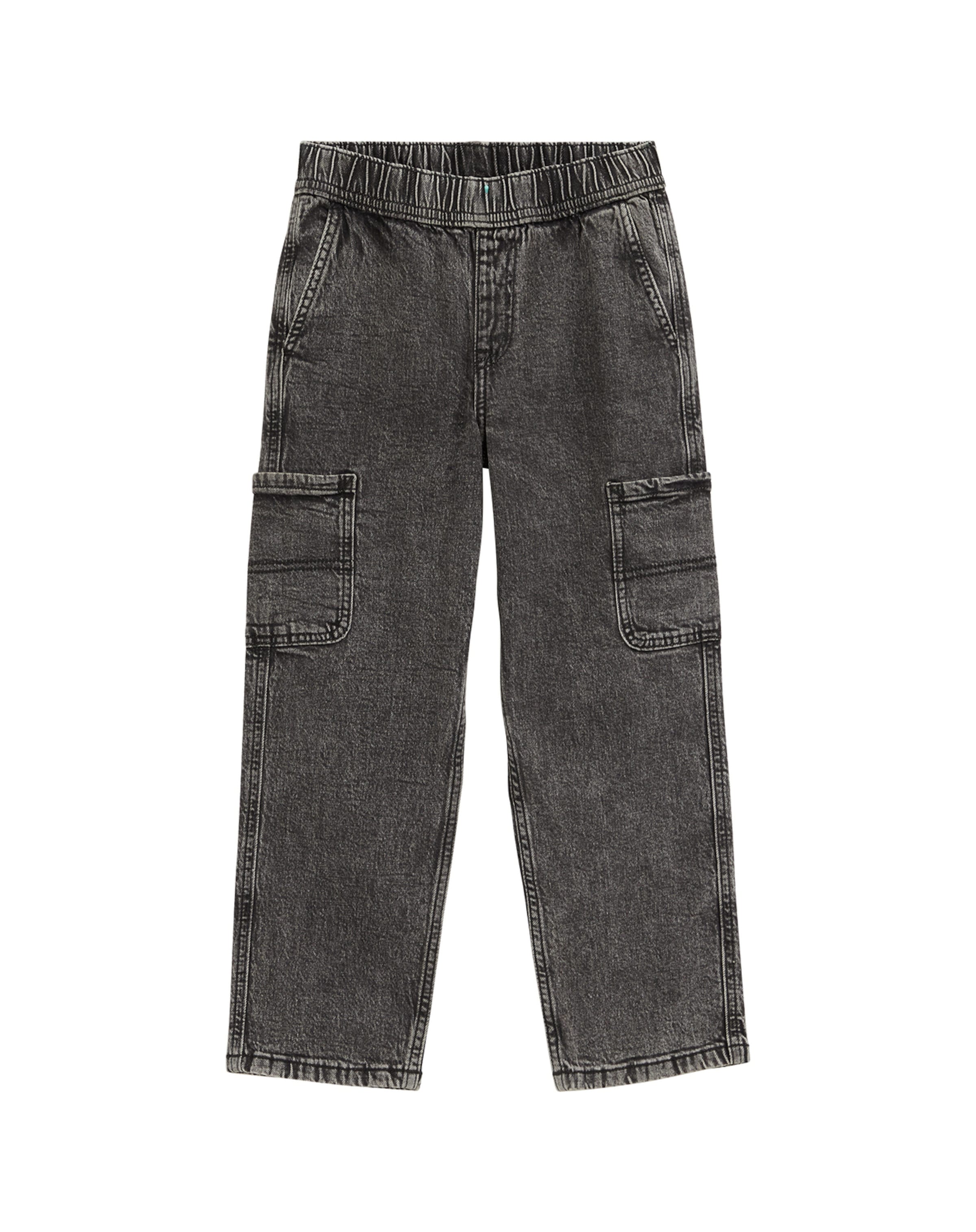 WE Fashion - Loosefit Vaquero en gris: frente