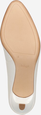 Högl - Zapatos con plataforma en blanco