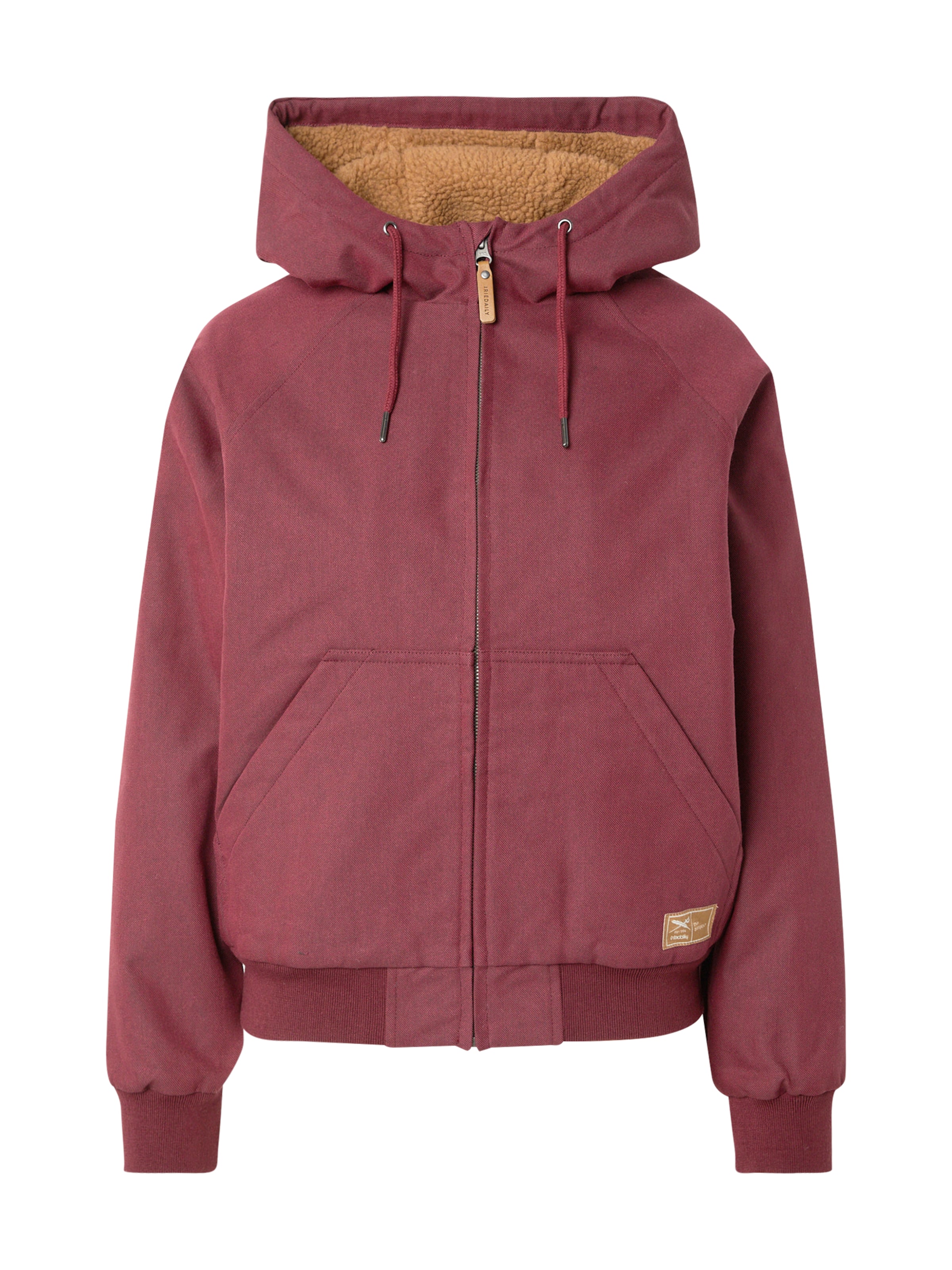 Iriedaily Between-season jacket 'Dock' in Red: front