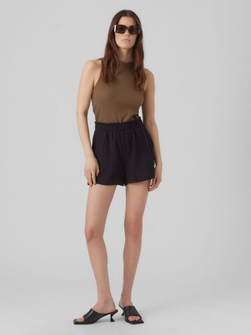 VERO MODA Loosefit Shorts 'Natali' in Schwarz