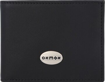 Porte-monnaies OXMOX en noir : devant
