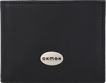 OXMOX Wallet in Black: front