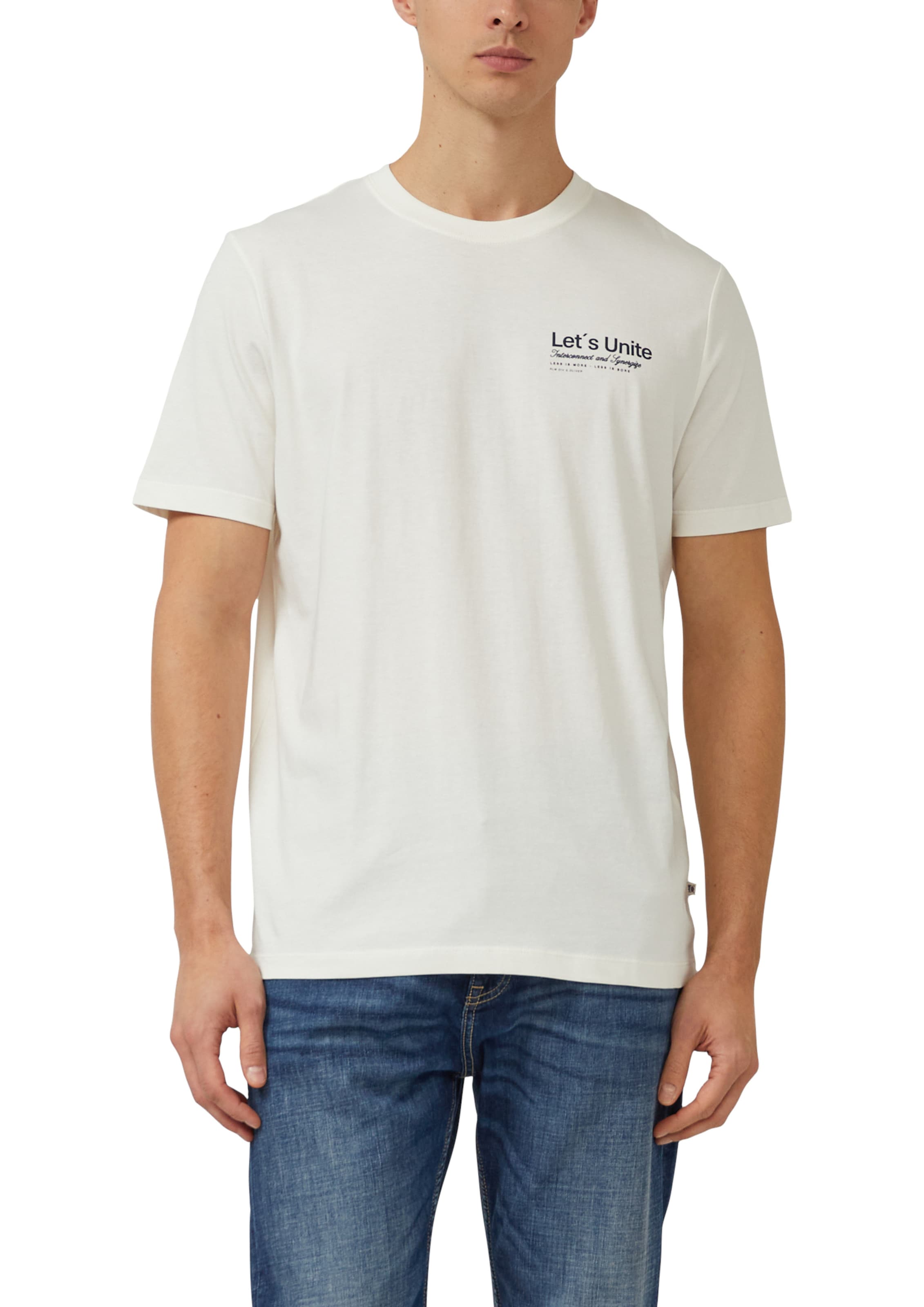 T-Shirt ' ' s.Oliver en beige : devant