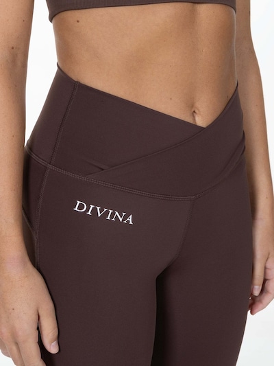 Divina Workout Pants in Chocolate, Item view