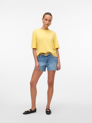 VERO MODA Trui 'VMSilje' in Geel