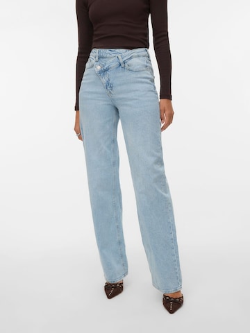 Wide Leg Jean 'VMTessa' VERO MODA en bleu : devant