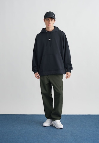 Nike Sportswear Sweatshirt 'CLUB' i svart