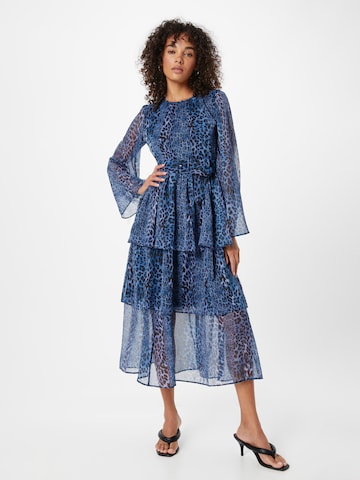 Robe Warehouse en bleu : devant