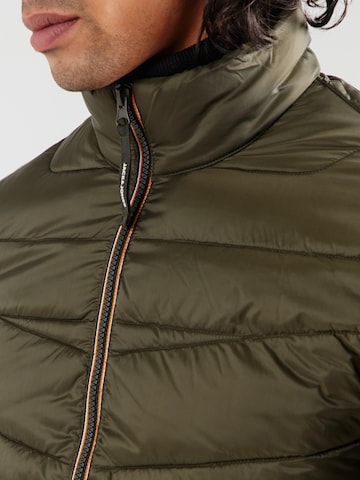 JACK & JONES Демисезонная куртка 'JJWEST' в Зеленый