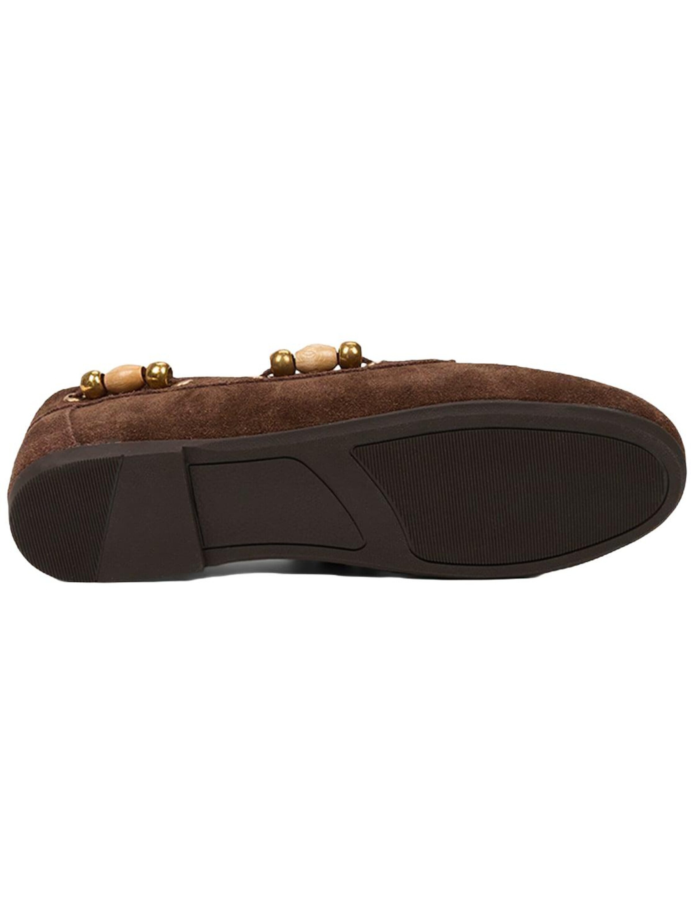 Desa - Mocasines 'Spitze' en marrón