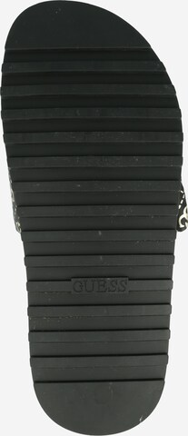 GUESS Pantolette 'Fabetzy' in Schwarz