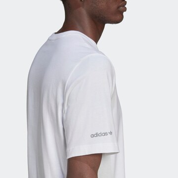 ADIDAS ORIGINALS - Camisa 'Sprt Outline Logo' em branco