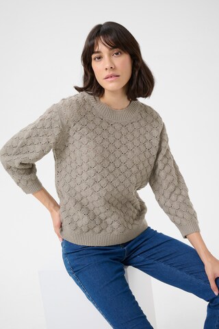 Kaffe - Pullover 'KAKani' em bege
