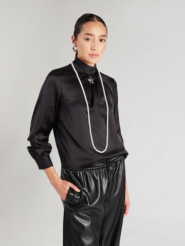 VILA Blouse 'VISOFIE' in Zwart: voorkant