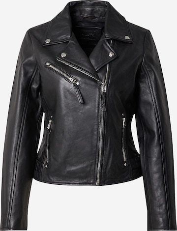 Mauritius Välikausitakki 'Pasja' värissä musta: etupuoli