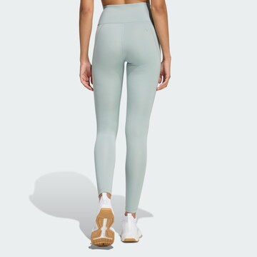 ADIDAS PERFORMANCE Skinny Sportbroek 'Essentials' in Groen