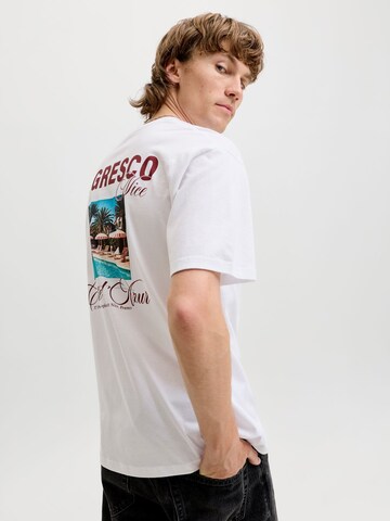 T-Shirt JACK & JONES en blanc