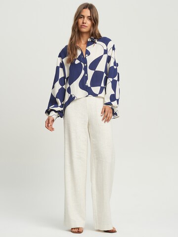St MRLO Blouse 'Swansea' in Blauw
