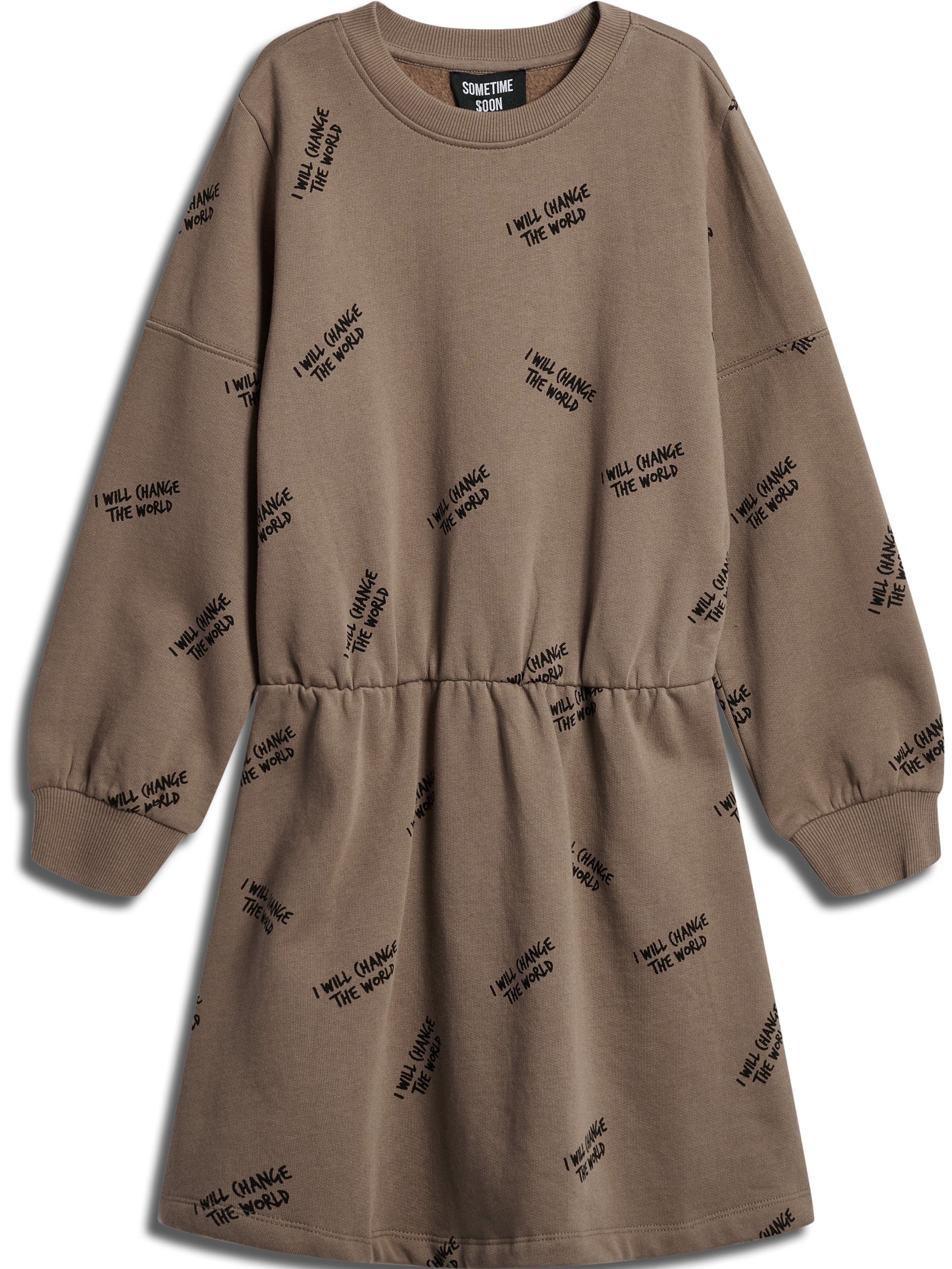 SOMETIME SOON Kleid in Braun: Vorderseite