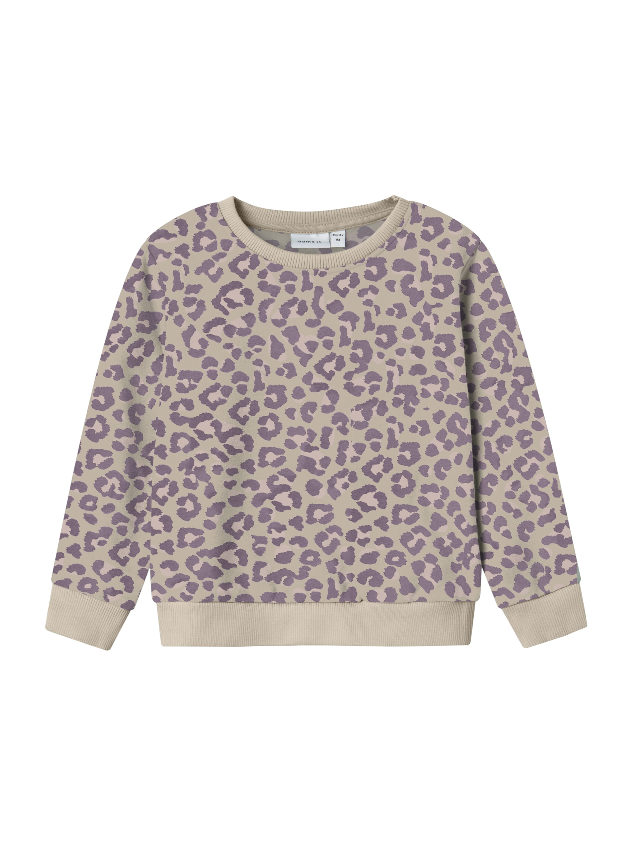 NAME IT - Sudadera 'DAVINA' en beige: frente
