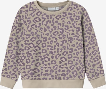 NAME IT Sweatshirt 'DAVINA' in Beige: Vorderseite