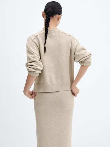 MANGO Sweater 'GIZMO' in Beige