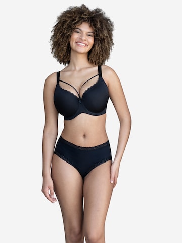 SugarShape T-shirt Bra 'Pure Conscious Strappy' in Black