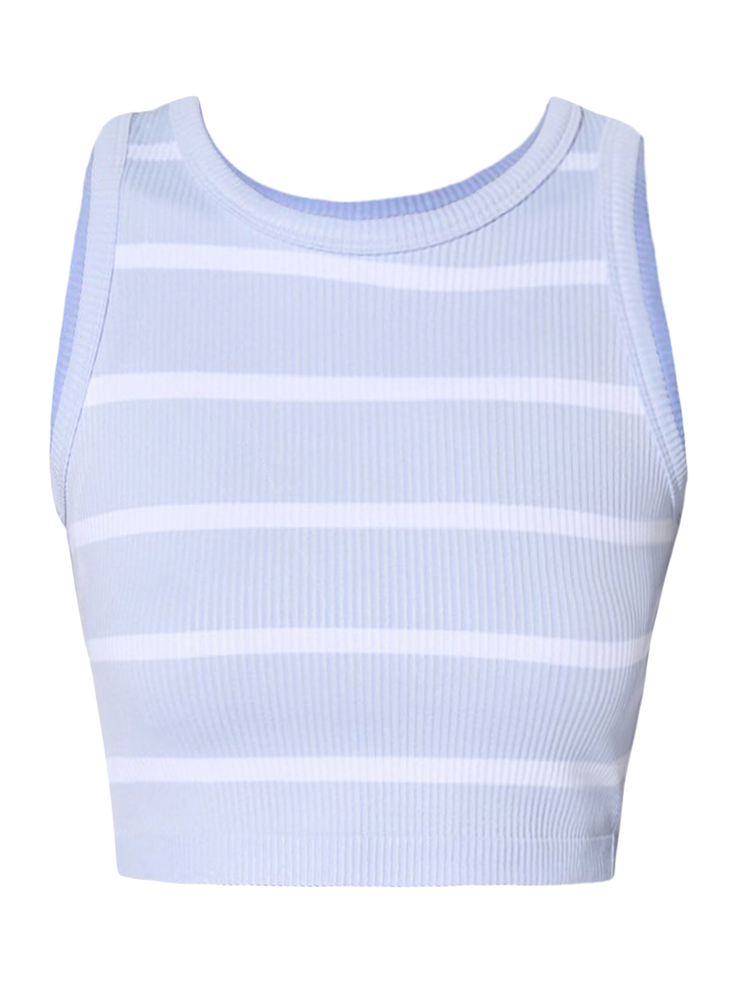 No Matter What Top in Blue: front