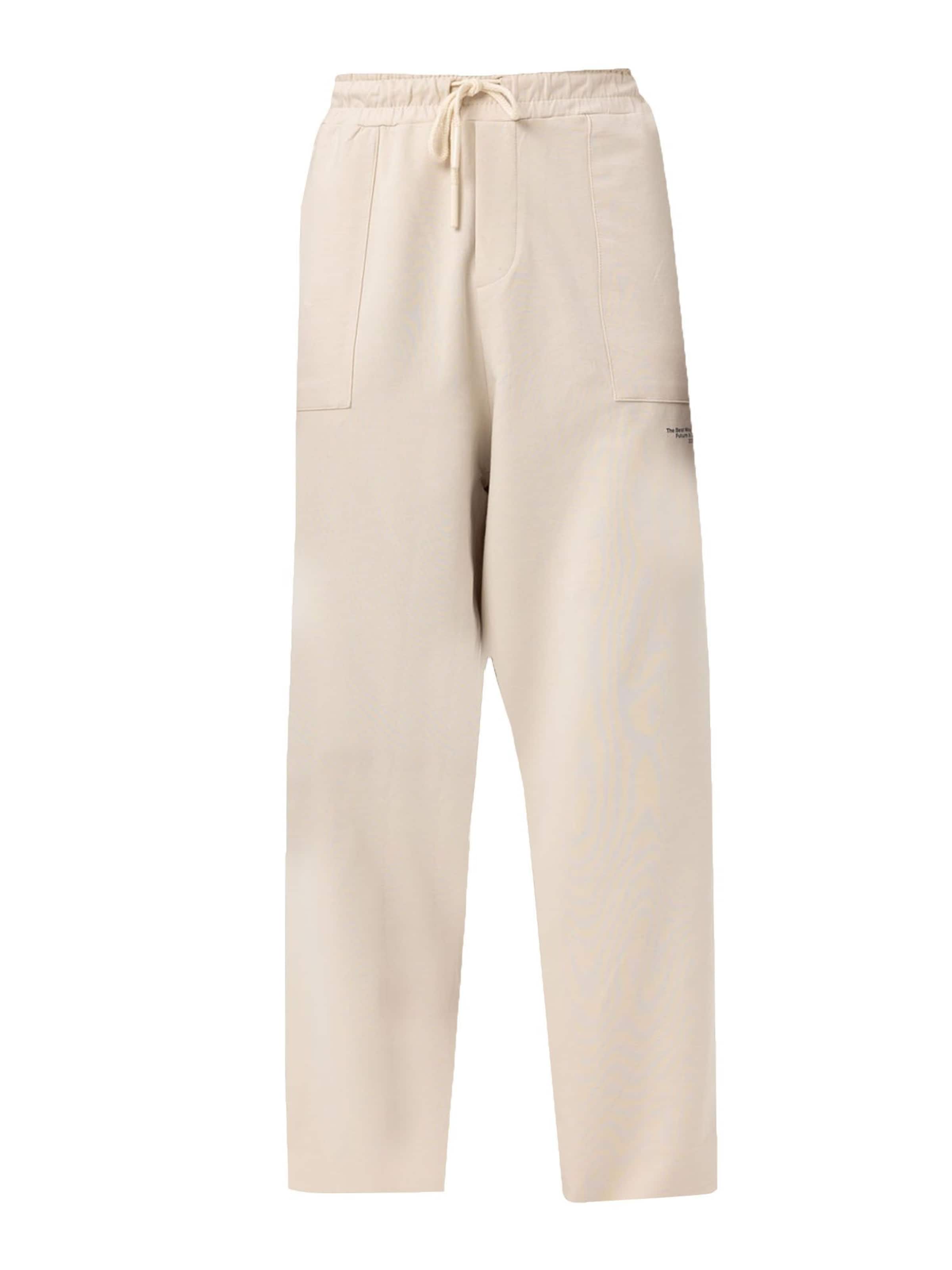 Pantaloni di VAMOS CLO in beige: frontale