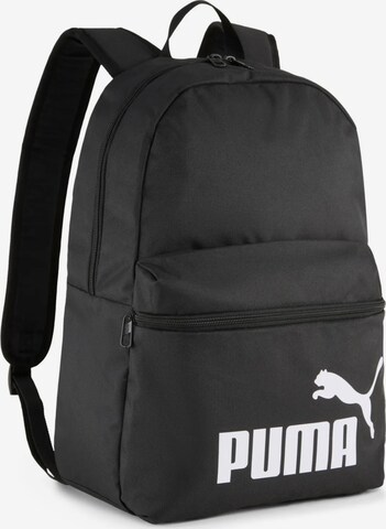 PUMA Backpack 'PHASE' in Black: front