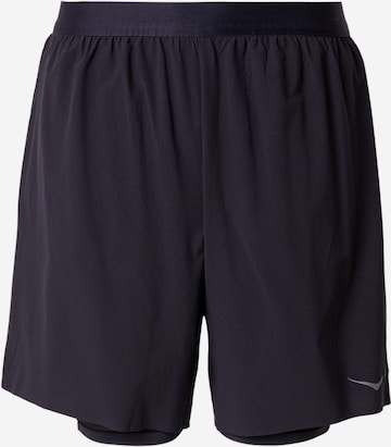 juoda HOKA Standartinis Sportinės kelnės 'GLIDE 7': priekis