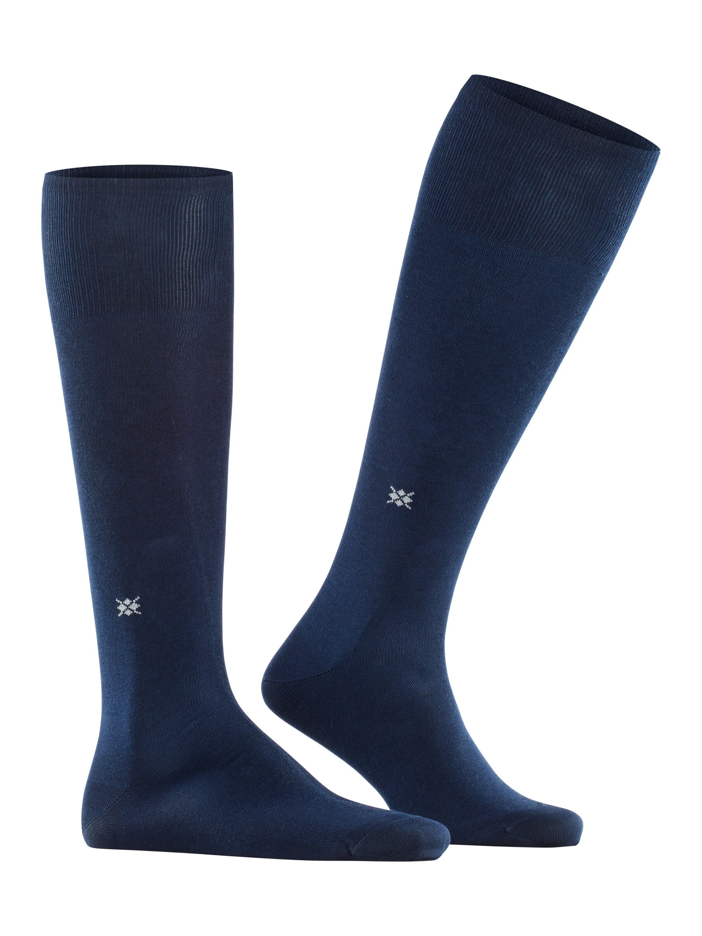 BURLINGTON Knee High Socks 'Dublin' in Blue