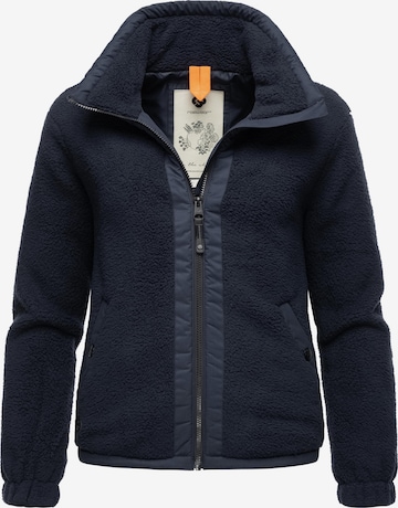 Ragwear Fleece Jacket 'Nordicka' in Blue
