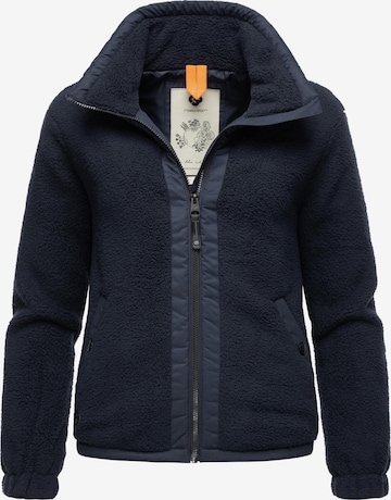 Ragwear Fleecejacke 'Nordicka' in Blau