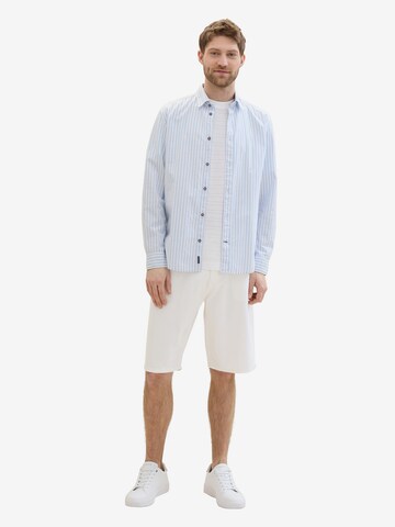 TOM TAILOR Regular Shorts 'Morris' in Weiß