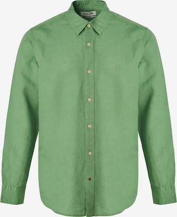 Coupe regular Chemise Salsa Jeans en vert : devant