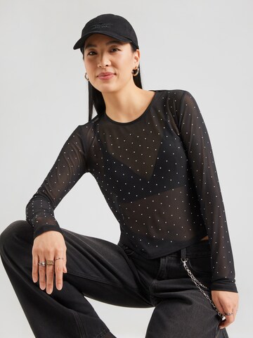 ABOUT YOU Koszulka 'Anna' w kolorze czarny: przód