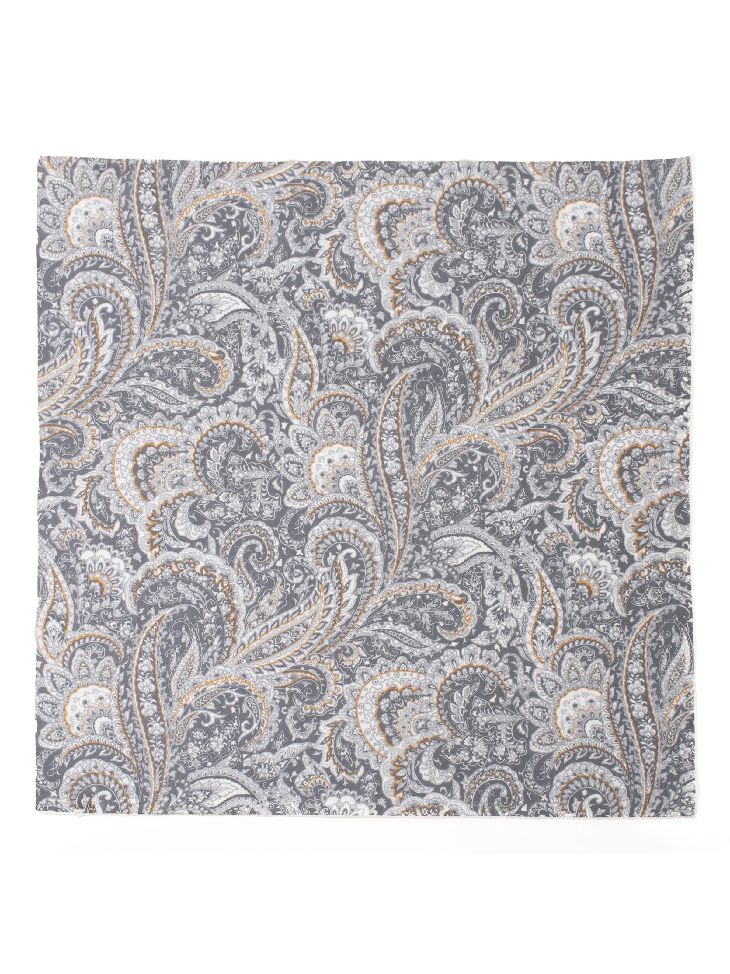 Sciarpa 'Seidentuch mit Baumwolle' di MayTree in grigio: frontale