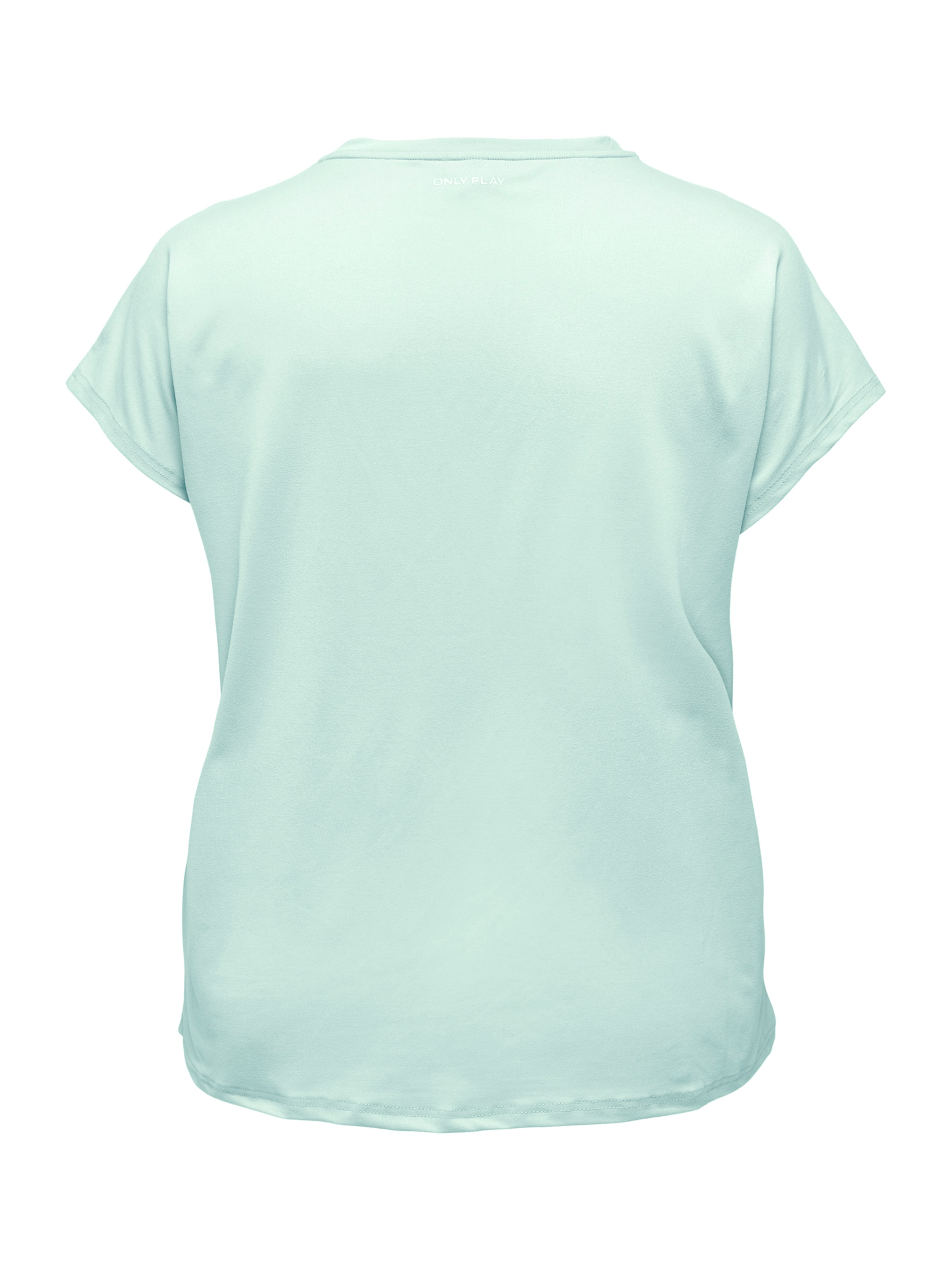 Only Play Curvy Sportshirt 'ONPAUBREE' in Blau