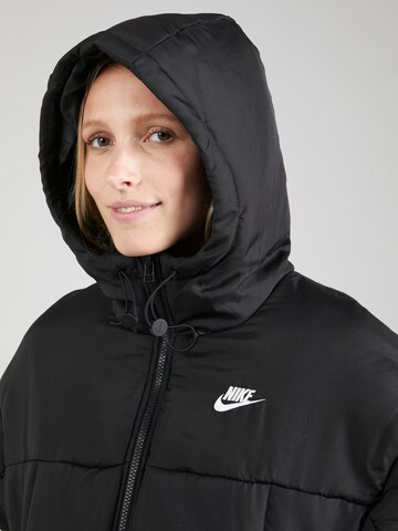 Nike Sportswear Zimný kabát - Čierna