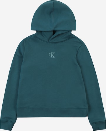 Calvin Klein Jeans Sweatshirt i blå: framsida