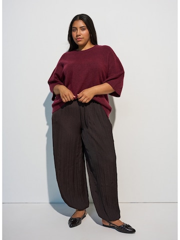 Pullover 'Cavista' di Zizzi in rosso
