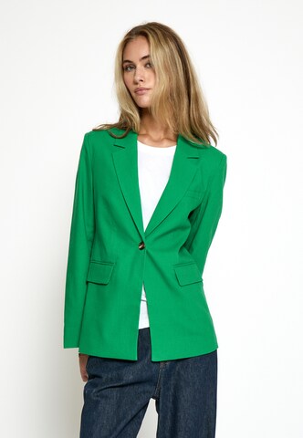 Blazer 'Emiley' di DESIRES in verde: frontale