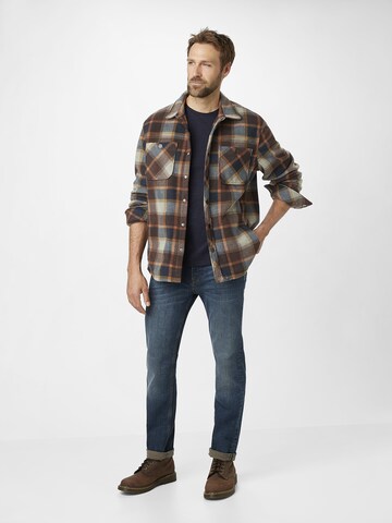 PADDOCKS Regular fit Button Up Shirt in Brown