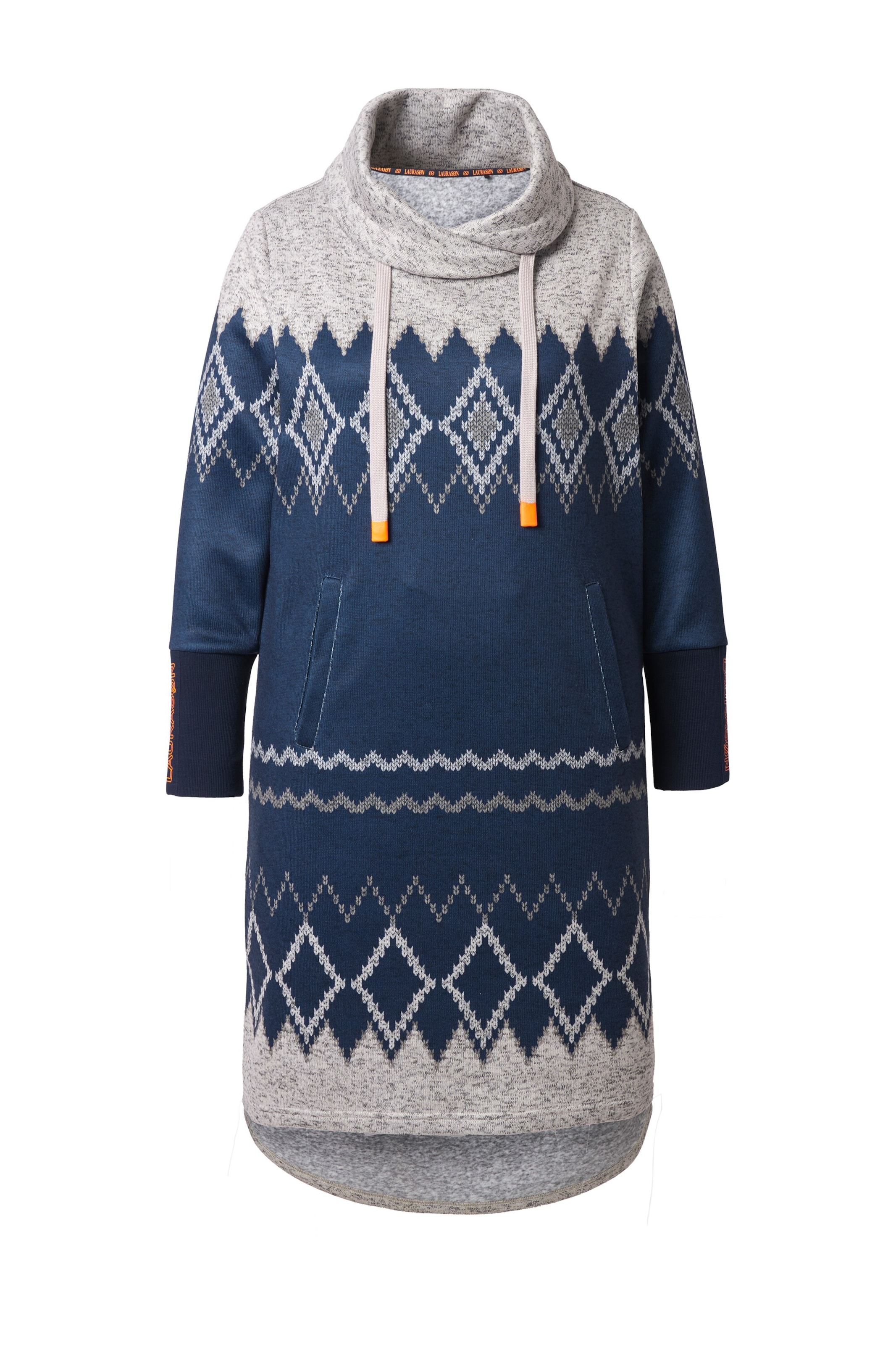 LAURASØN Jurk in Blauw: voorkant